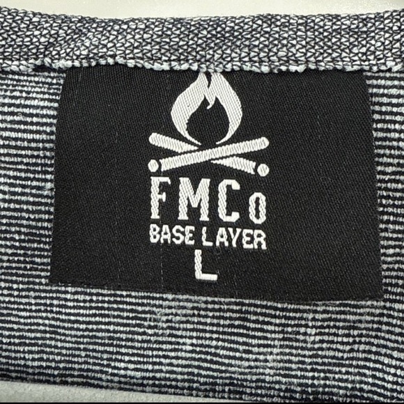 FMCo First Manufacturing GatorSkin Mens L Moto Bikercore Henley Pullover Shirt - Picture 5 of 10